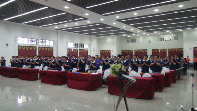 โครงการฝึกอบรมบุคลากรกองช่าง ปี 58