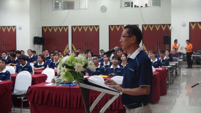 โครงการฝึกอบรมบุคลากรกองช่าง ปี 58