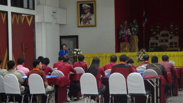 โครงการฝึกอบรมบุคลากรกองช่าง ปี 58